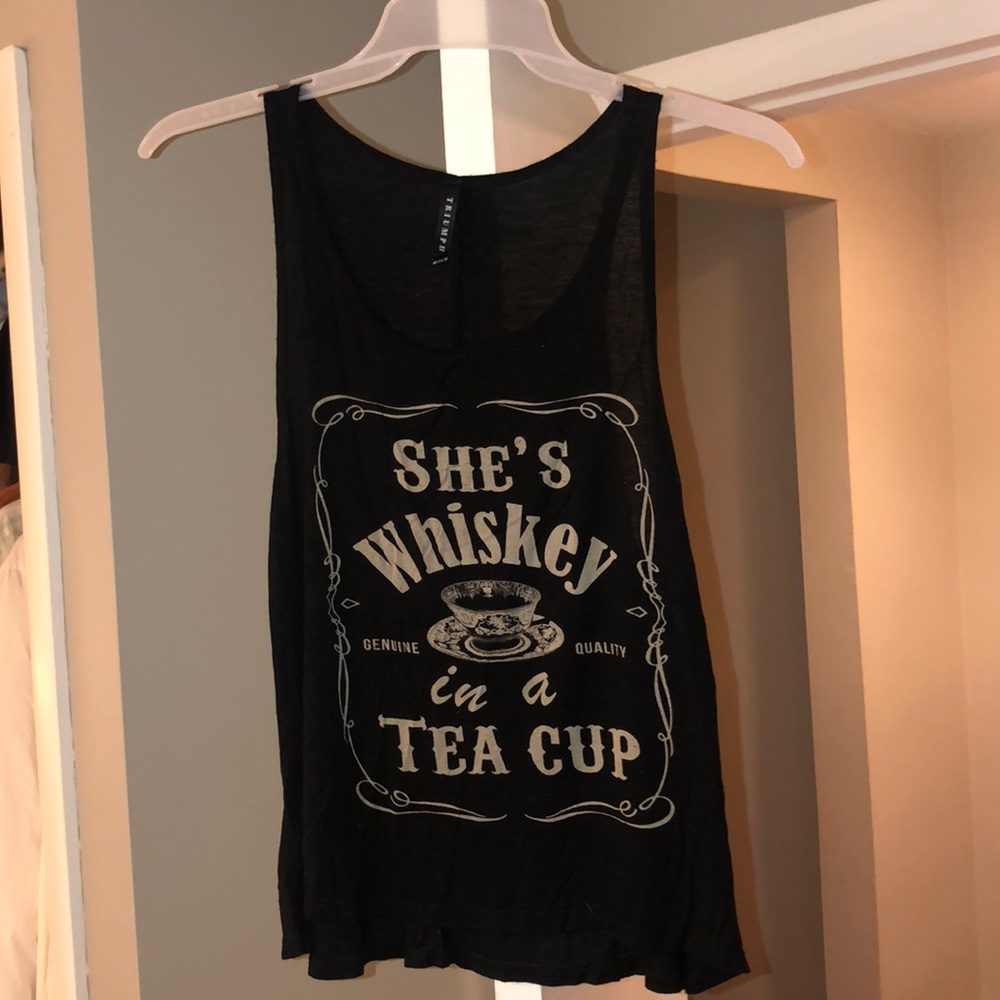 She’s Whiskey in a Tea Cup Tank